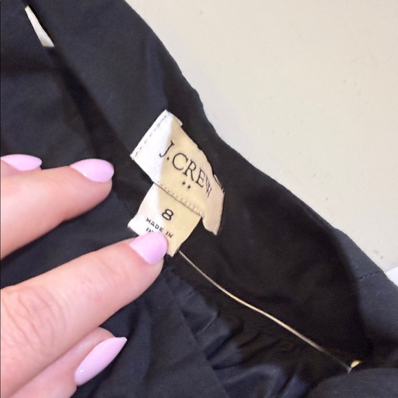 J. Crew Tie-neck midi dress with eyelet trim Size 8 - Picture 9 of 11